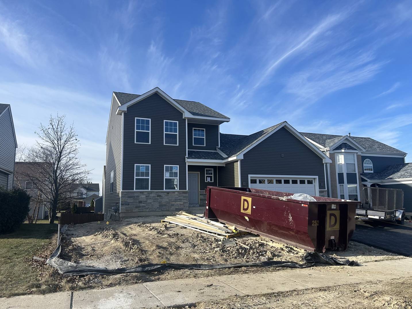 Residential construction project coordinated by SHAY Construction